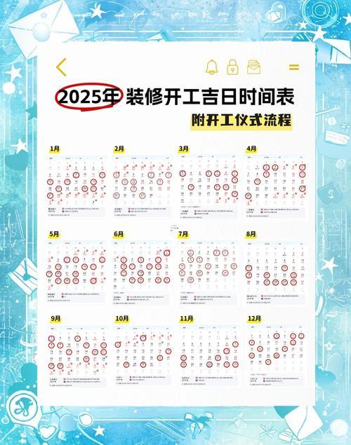 2026年10月裝修動工最佳吉日