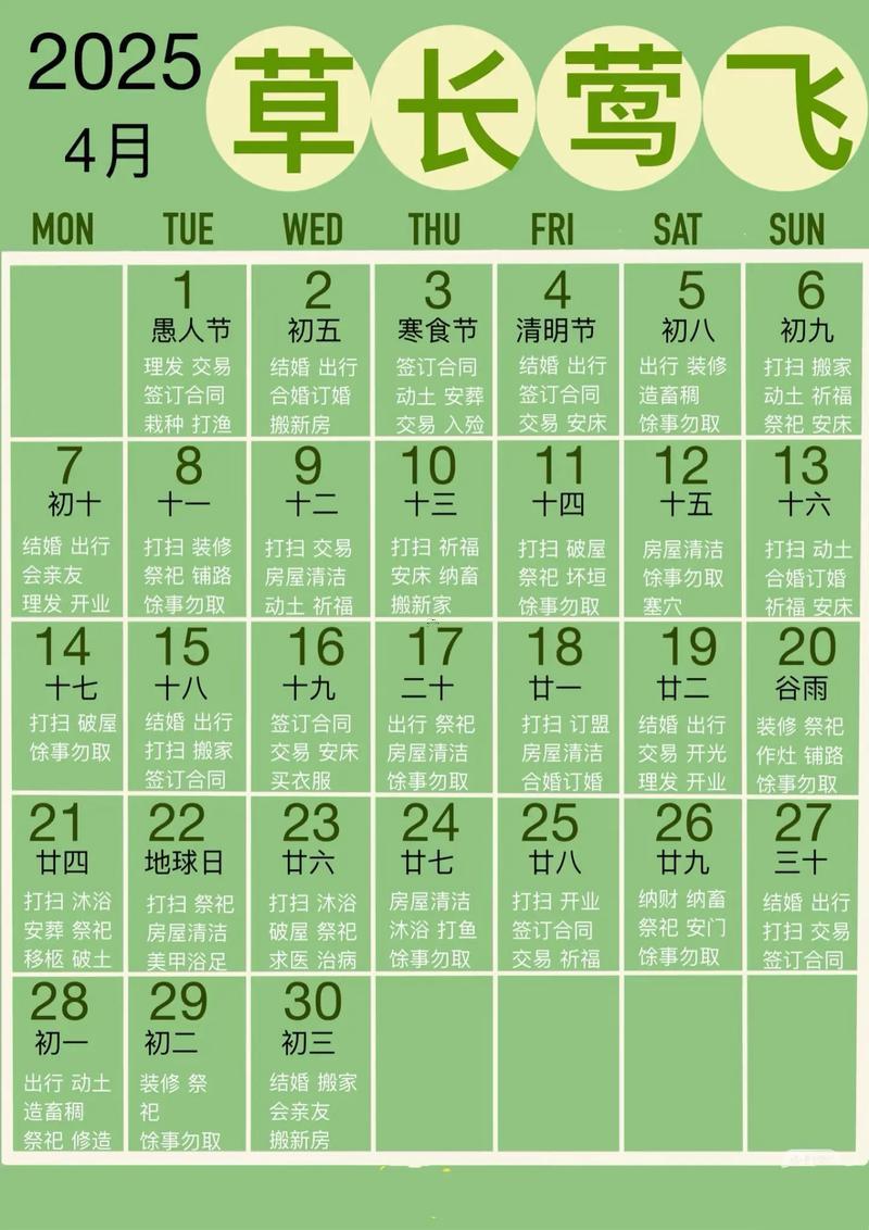 開張吉日查詢2026年4月份