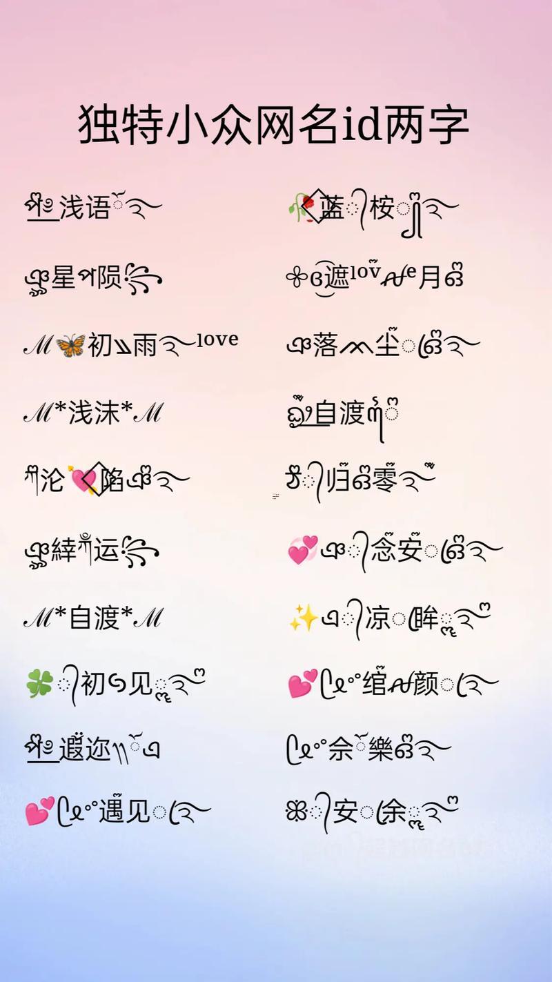 比較搞怪的二字網(wǎng)名