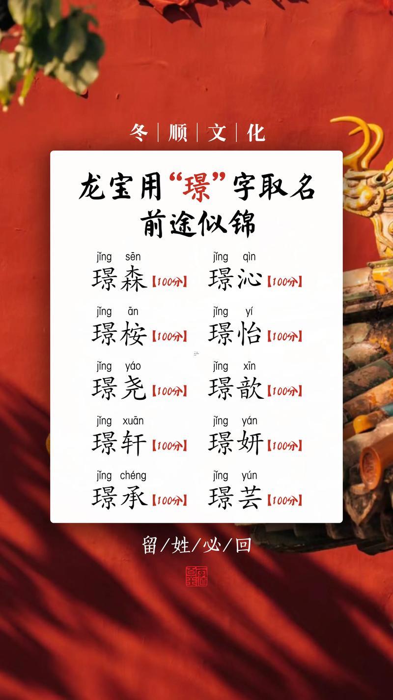 屬龍的孩子起名